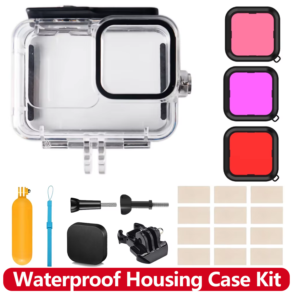 Gopro Action Camera Hero 12 Black - غطاء مقاوم للماء لكاميرا GoPro Hero