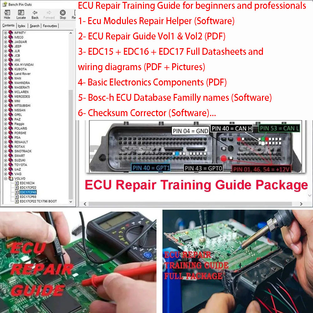 Electronics Repair Basics - دليل تدريب إصلاح وحدة التحكم الإلكترونية