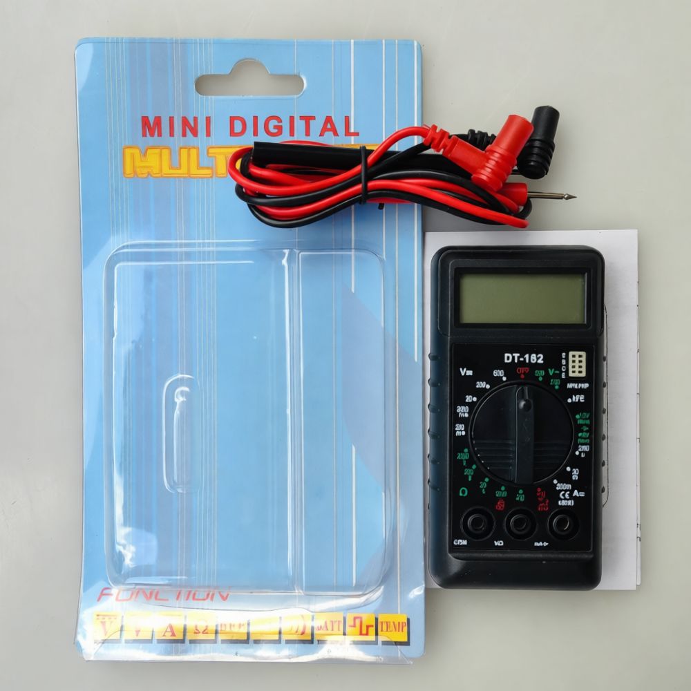 Electronics Repair Basics - جهاز قياس رقمي صغير محمول DT182،