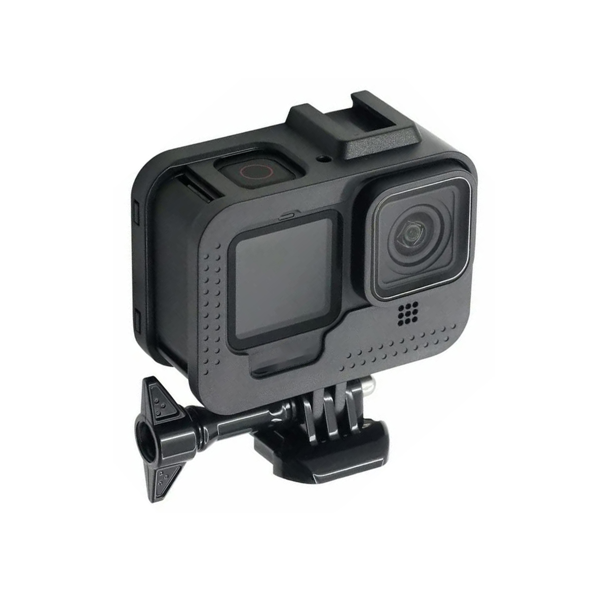حافظة إطار واقية لكاميرا GoPro - مراجعة Gopro Action Camera Hero 12 Black وسعره