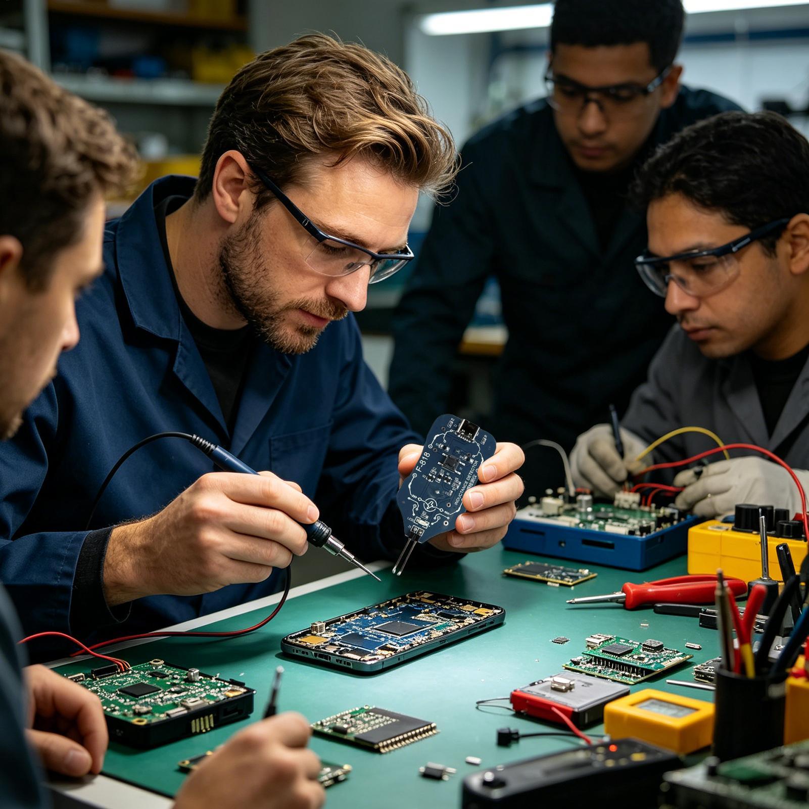 جهاز اختبار لفائف المحركات الك - مراجعة Electronics Repair For Beginners وسعره