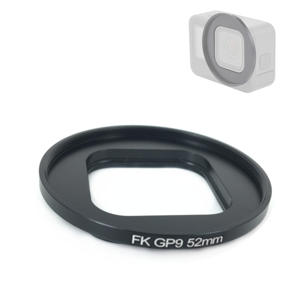 52 مللي متر عدسة مهايئ المرشح  - مراجعة Gopro Action Camera Hero 12 Black وسعره